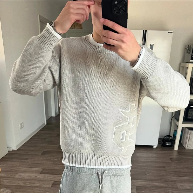 Y2K Inspired Boxy Pullover