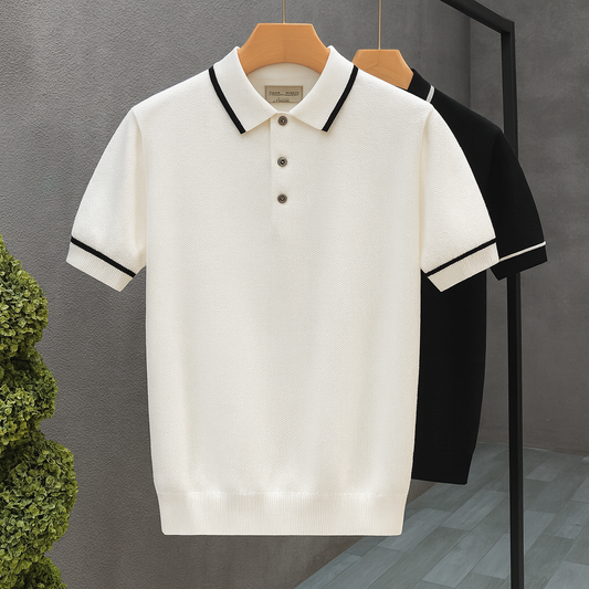 Men’s Lightweight Knitted Polo Shirt