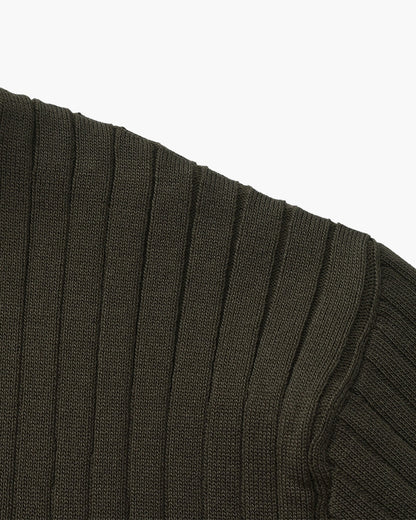 Premium Ribbed Polo-Old Monay