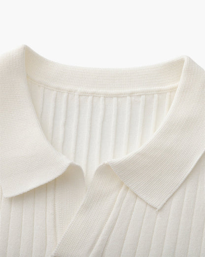 Premium Ribbed Polo-Old Monay