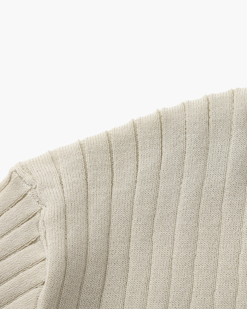 Premium Ribbed Polo-Old Monay