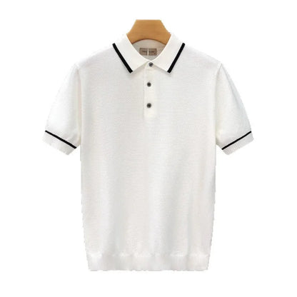 Men’s Lightweight Knitted Polo Shirt