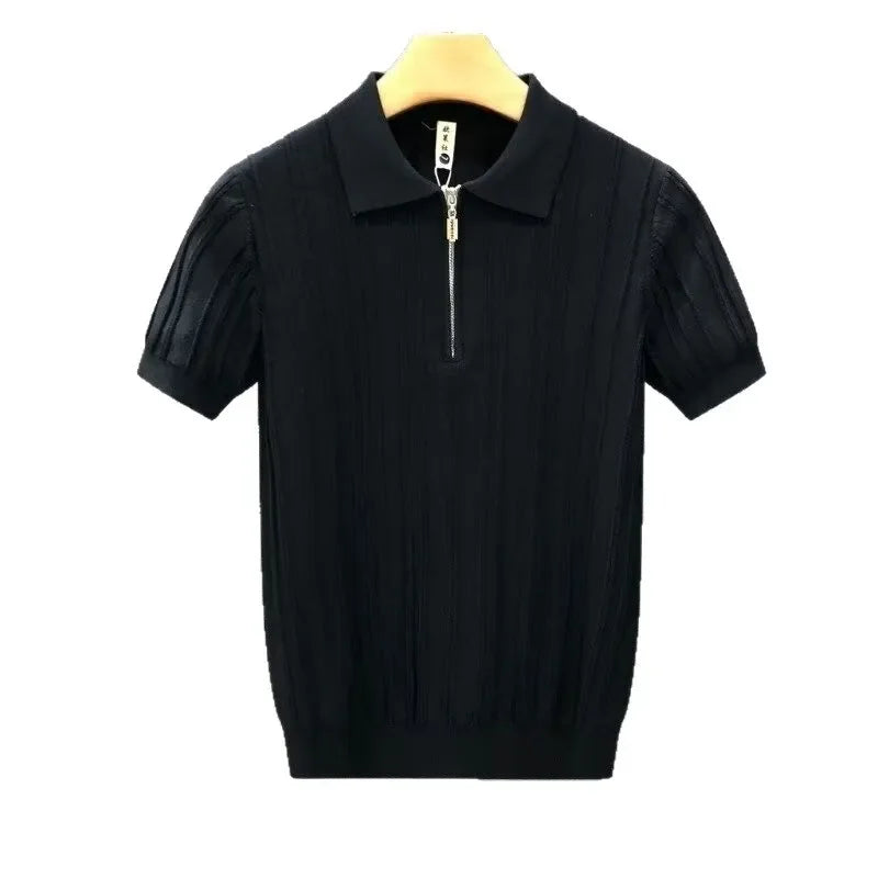 Premium Polo -Zip Old Monay