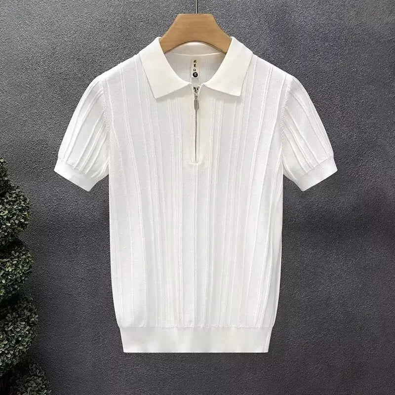 Premium Polo -Zip Old Monay