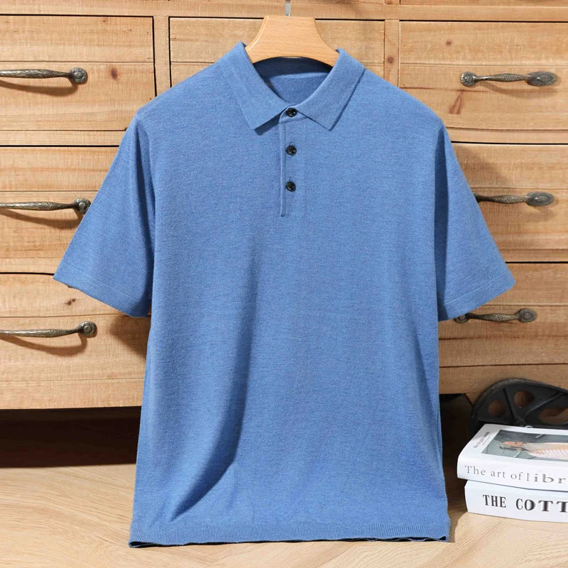 Men’s Wool Knit Business Tee