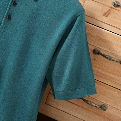 Men’s Wool Knit Business Tee