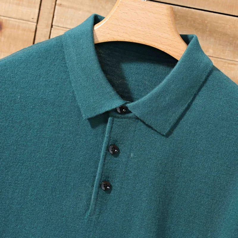 Men’s Wool Knit Business Tee