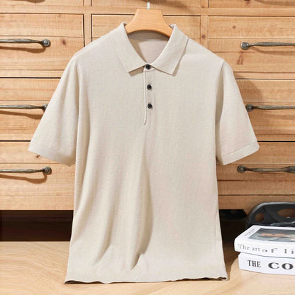 Men’s Wool Knit Business Tee