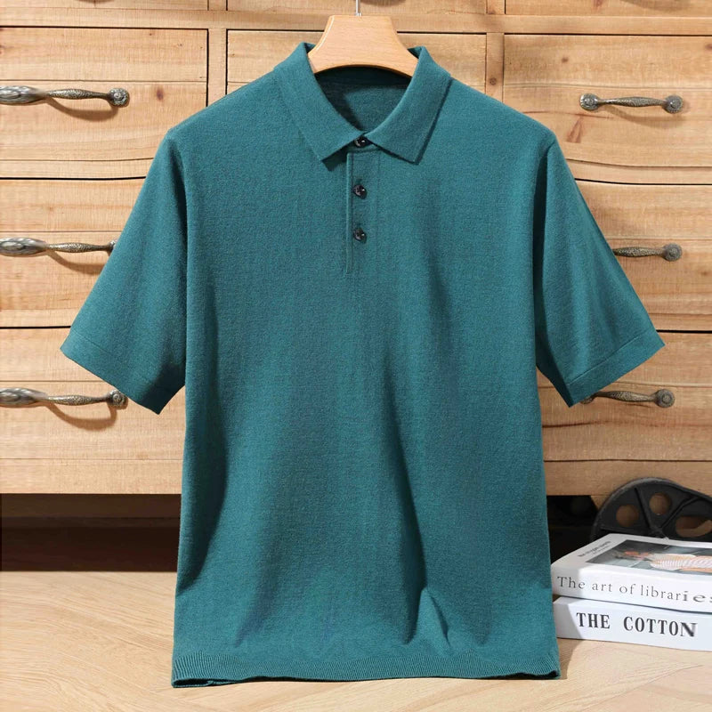 Men’s Wool Knit Business Tee