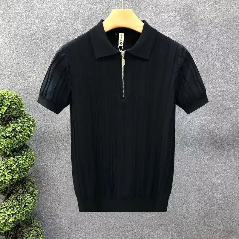 Premium Polo -Zip Old Monay