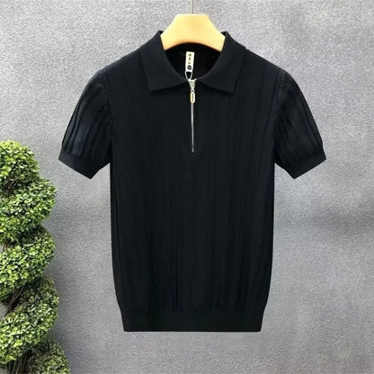 Premium Polo -Zip Old Monay